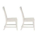Haidel - Slat Back Dining Chairs (Set of 2) - Furniture Home Direct