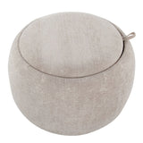 Tray - Pouf Contemporary Ottoman - Furniture Home Direct