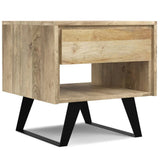 Lowry - Handcrafted End Table - Furniture Home Direct