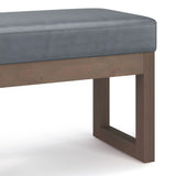 Milltown - Upholstered Ottoman Bench - Furniture Home Direct