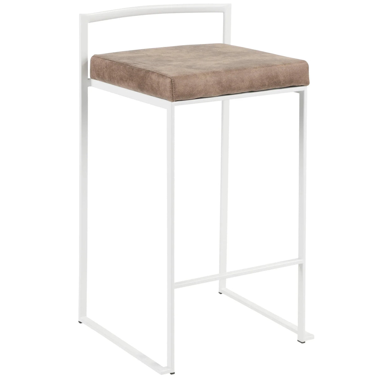 Fuji - Simple Elegance, Contemporary Stackable Counter Stool - Furniture Home Direct