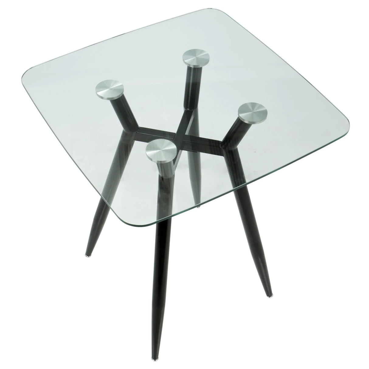 Clara - Mid Century Modern Square Table - Furniture Home Direct