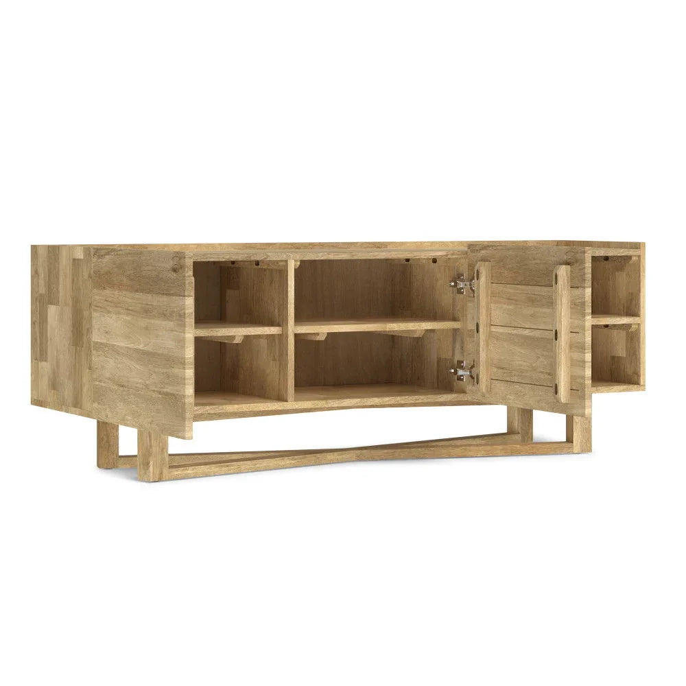 Harrow - TV Media Stand - Natural - Furniture Home Direct