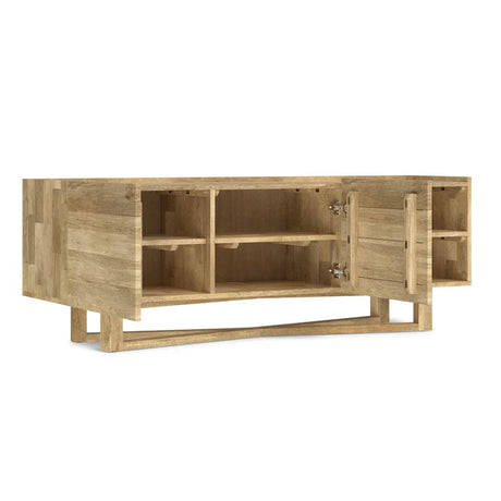 Harrow - TV Media Stand - Natural - Furniture Home Direct