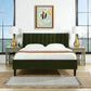 Aspen - Vertical Tufted Modern Headboard Platform Bed Set - Furniture Home Direct