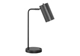 Lighting, Table Lamp, USB Port Included, Modern - Gray - Furniture Home Direct