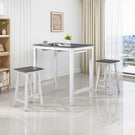 3 Pieces Counter Height Set - Furniture Home Direct