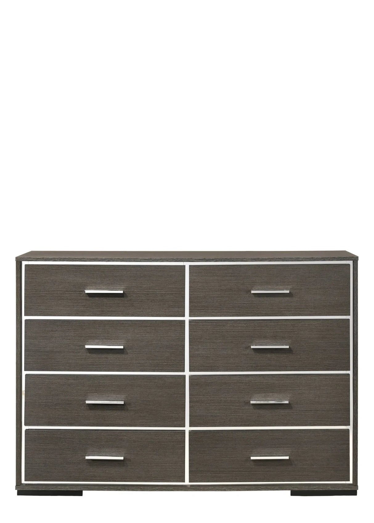 Escher - Dresser - Gray / Oak - Furniture Home Direct