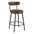 Fashionable Ergonomic High Legged Bar Chairs (Set of 2) - Furniture Home Direct