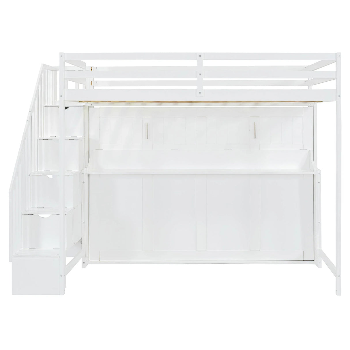 Murphy Bed With Smart Hydraulic System And Desk Design - Furniture Home Direct