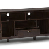 Artisan - TV Media Stand - Tobacco Brown - Furniture Home Direct