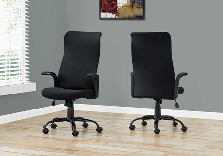 Office Chair, Adjustable Height, Swivel, Armrests, Contemporary & Modern - Furniture Home Direct