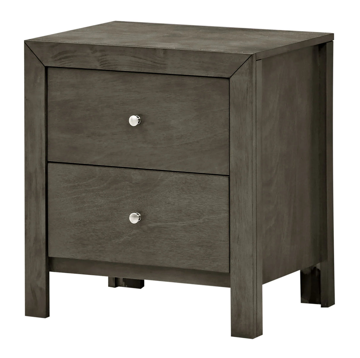 Charming Nightstand With Drawers - Furniture Home Direct