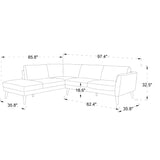 Benson - Sectional Sofa With Chaise - Furniture Home Direct