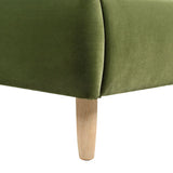 Roman - Curved Headboard Upholstered Platform Bed - Furniture Home Direct