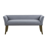 Elegant Design Bench Upholstery, Solid Wood Frame - Furniture Home Direct