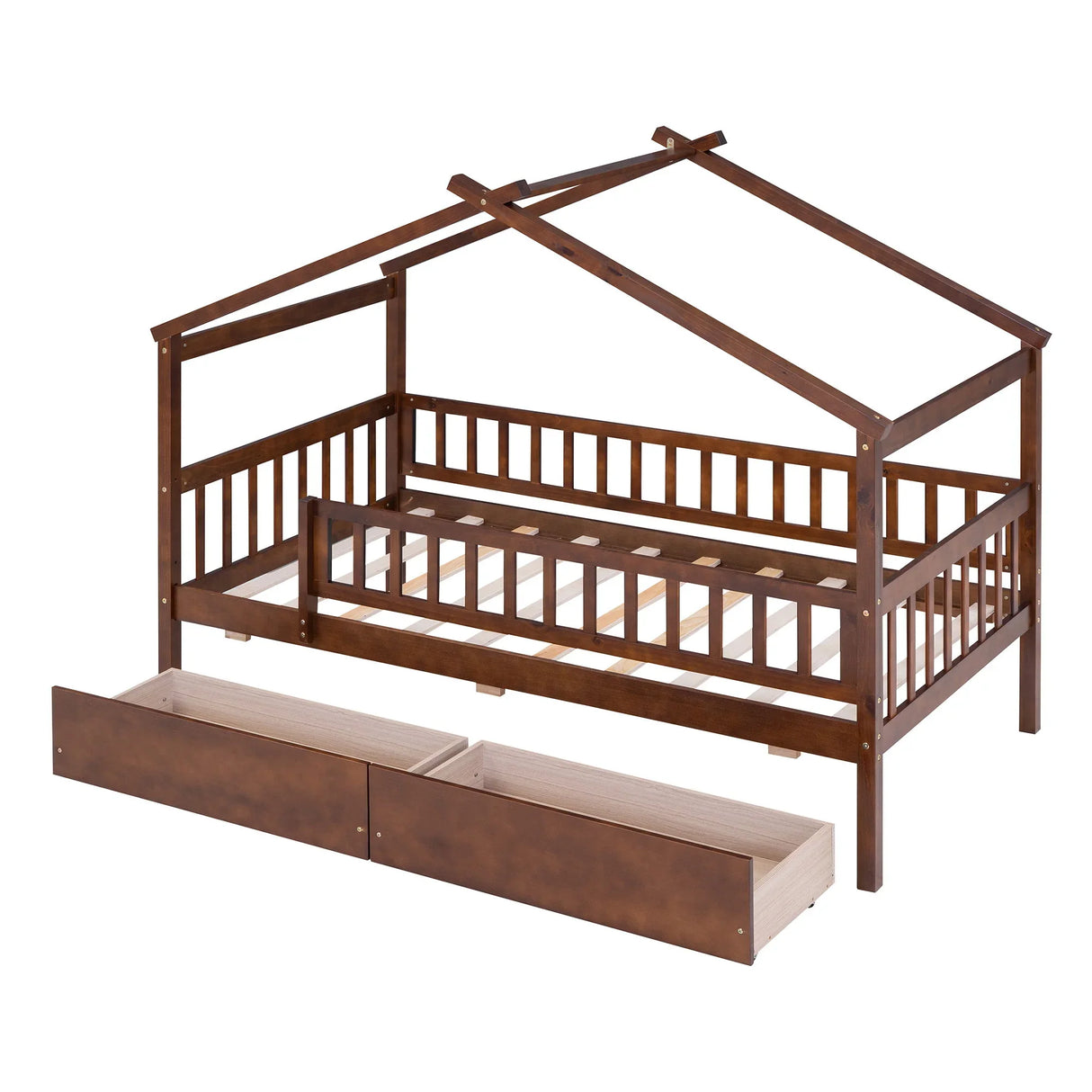 House Bed With 2 Drawers - Furniture Home Direct