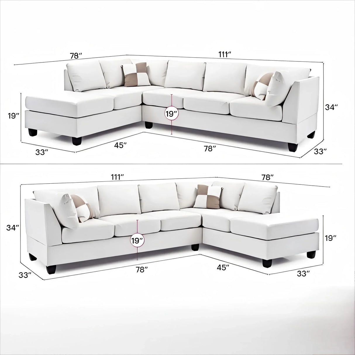Malone - Comfort Sectional - Furniture Home Direct