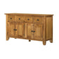 Farmhouse Cabinet Natural Wood - Furniture Home Direct