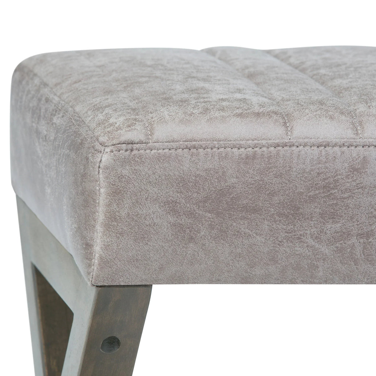 Salinger - Large Upholstered Ottoman Bench - Furniture Home Direct