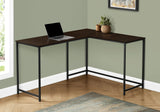 Computer Desk, Home Office, Corner, L Shape, Laptop, Marble Look Contemporary & Modern - Furniture Home Direct