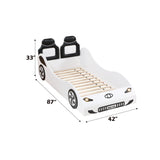 Colen - Twin Car Bed With LED - Furniture Home Direct