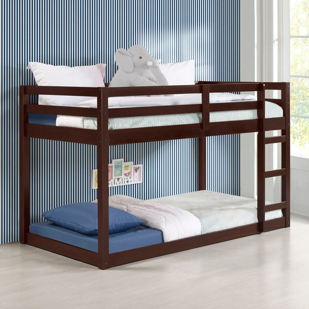 Gaston - Twin Loft Bed - Espresso - Furniture Home Direct