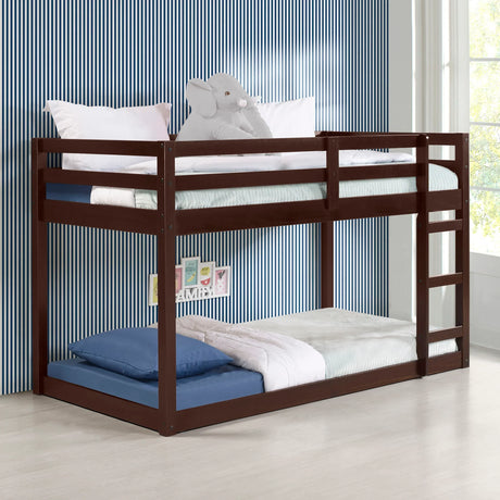 Gaston - Twin Loft Bed - Espresso - Furniture Home Direct