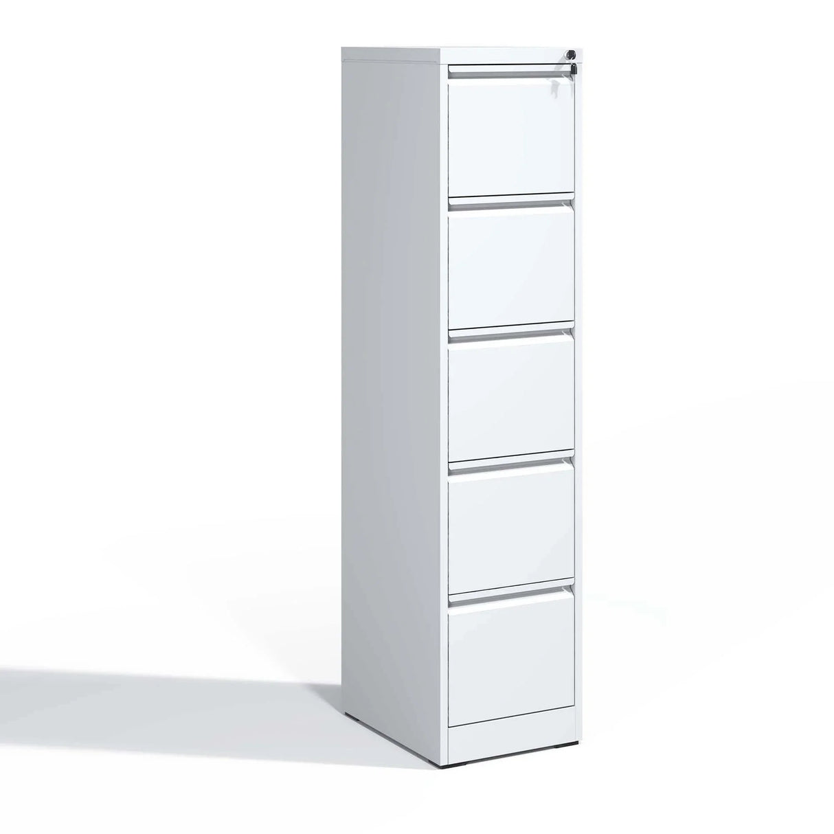 Steel Drawer Vertical File Cabinet With Lock For A4 Legal / Letter Size - Furniture Home Direct