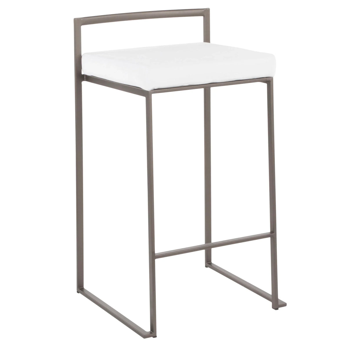 Fuji - Industrial Stackable Counter Stool Elegant Design - Furniture Home Direct