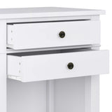 Carlton - Bedside Table, Handcrafted - Furniture Home Direct