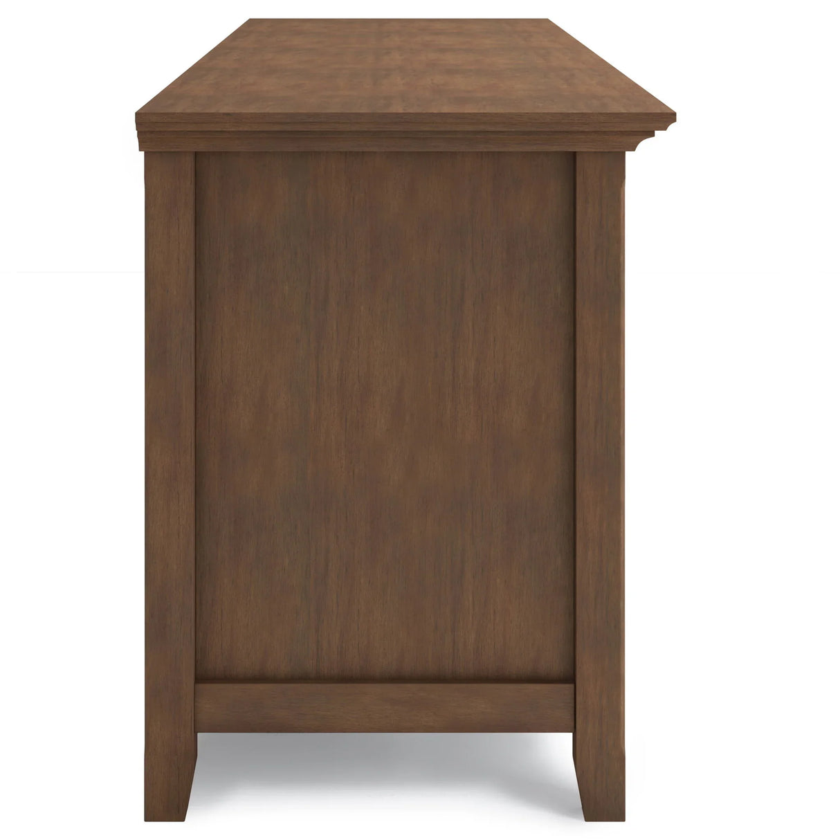 Amherst - Wide TV Media Stand - Rustic Natural Aged Brown - Furniture Home Direct