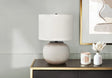 Modern Lighting, Table Lamp, Ceramic - Cream - Furniture Home Direct