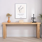 Long Wood Console Table - Furniture Home Direct