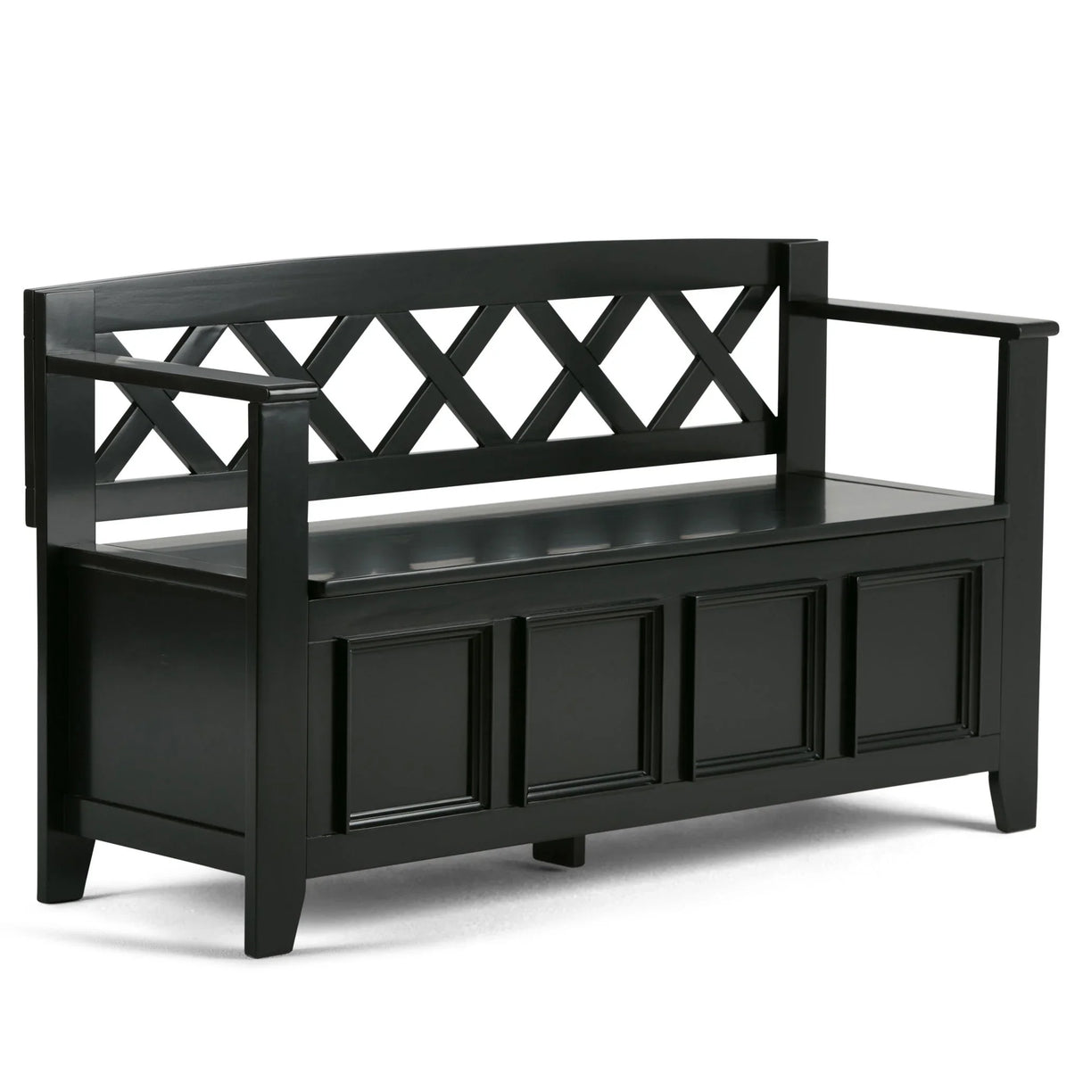 Amherst - Handcrafted Entryway Storage Bench - Furniture Home Direct