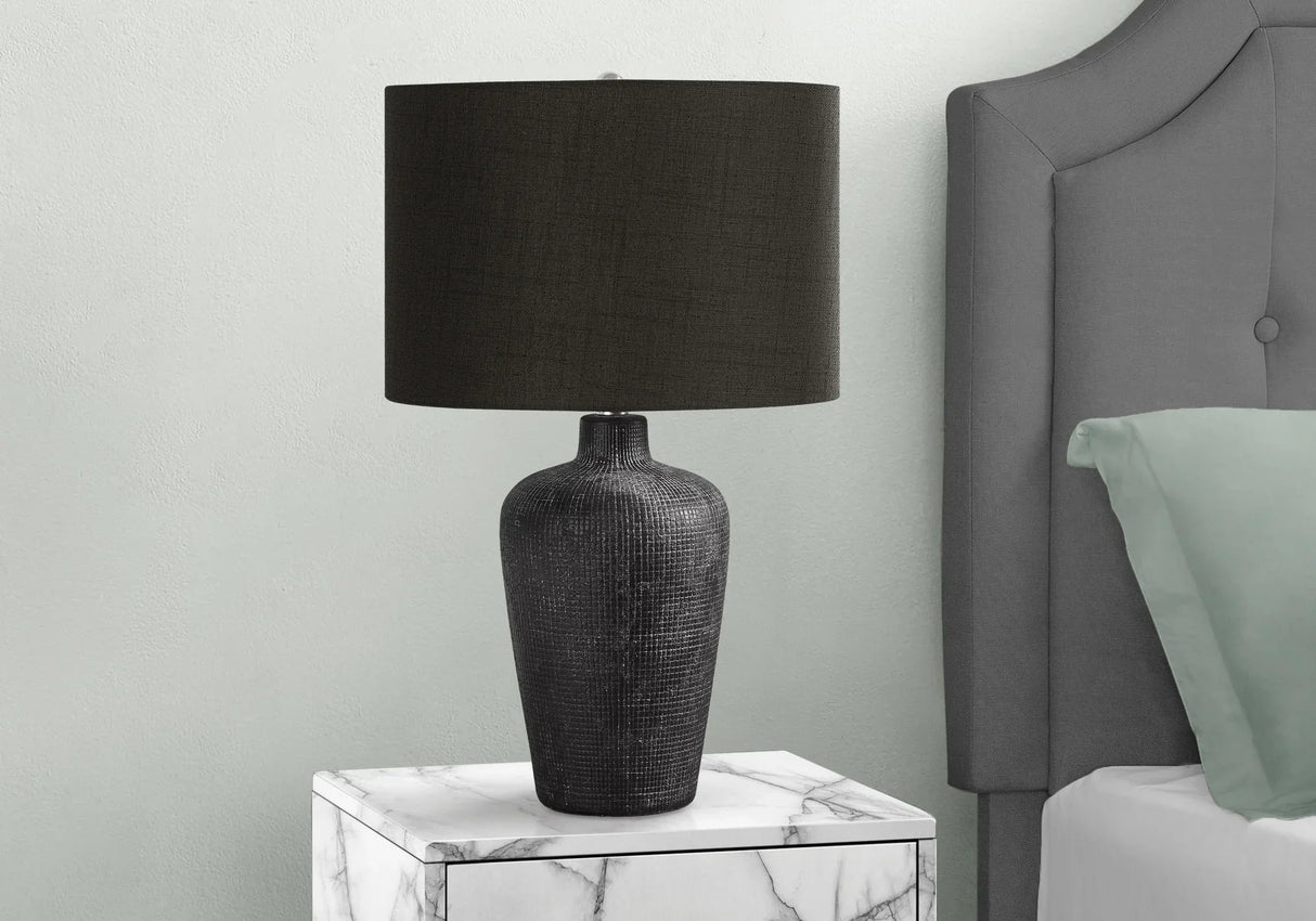 Table Lamp, Lighting, Contemporary - Black - Furniture Home Direct