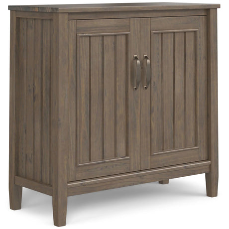 Lev - Low Storage Cabinet - Smoky Brown - Furniture Home Direct