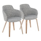 Boyne - Contemporary Dining Chair (Set of 2) - Furniture Home Direct