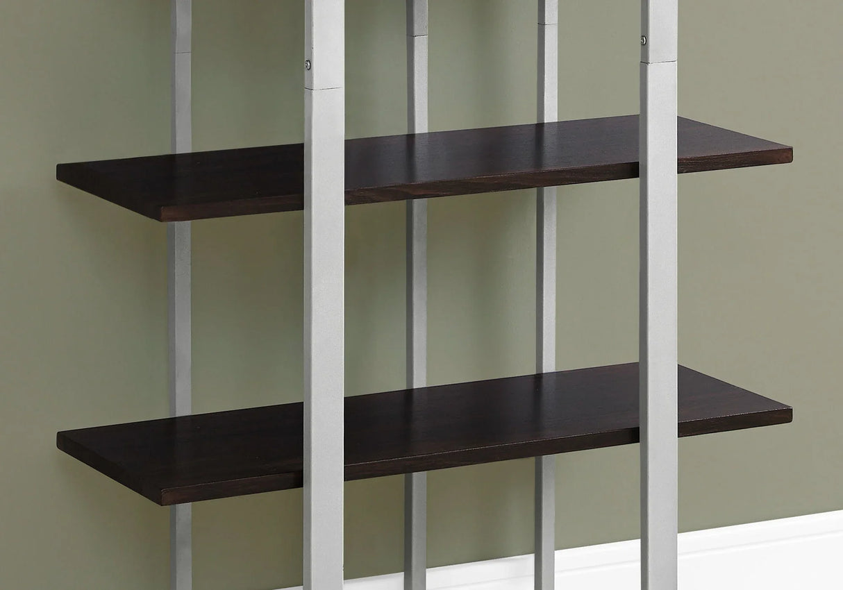 Bookshelf, Bookcase, Etagere, 4 Tier, Office, Contemporary & Modern - Furniture Home Direct