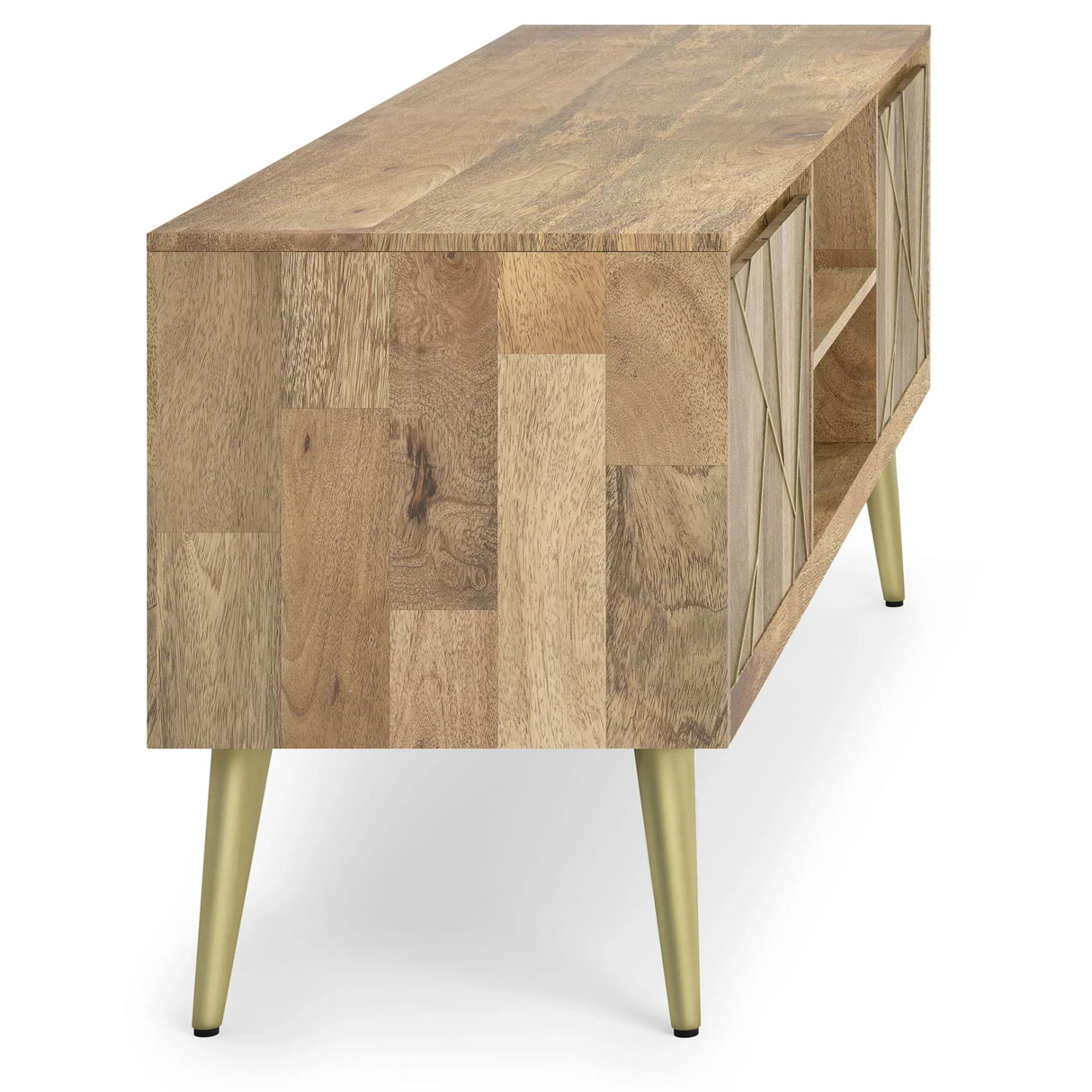Jager - TV Media Stand - Natural - Furniture Home Direct