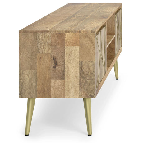 Jager - TV Media Stand - Natural - Furniture Home Direct
