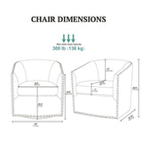 Luxurious Chair With 360 Degree Rotation - Furniture Home Direct