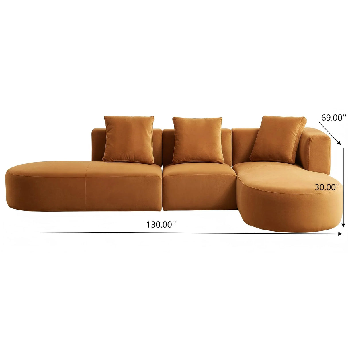Orby - Stylish Sectional Sofa - Furniture Home Direct