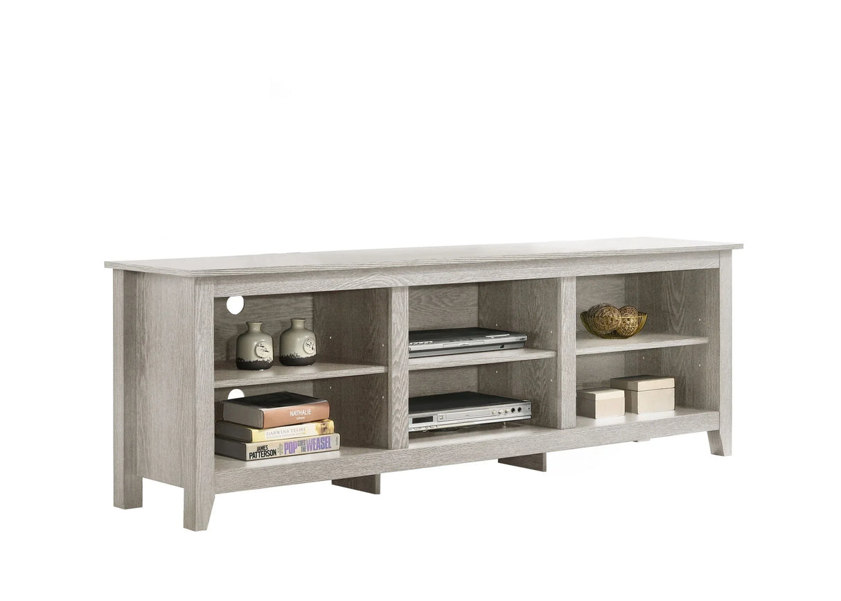 Benito - TV Stand With Open Shelves And Cable Management - Furniture Home Direct