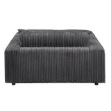 Hilde Chaise - With 2 Pillows - Dark Gray - Furniture Home Direct