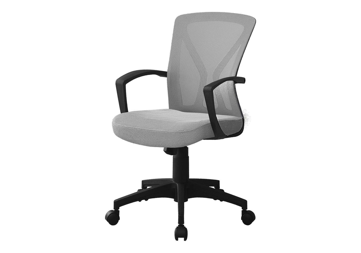 Office Chair, Adjustable Height, Swivel, Ergonomic, Mesh, Contemporary & Modern - Furniture Home Direct