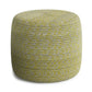 Bayley - Versatile Round Braided Pouf - Furniture Home Direct