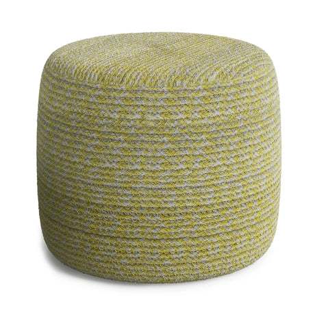 Bayley - Versatile Round Braided Pouf - Furniture Home Direct