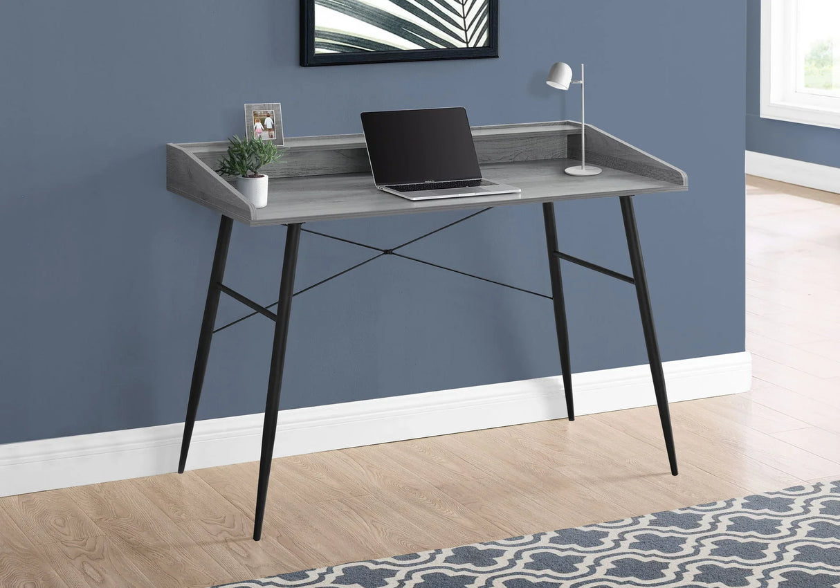 Computer Desk For Home Office, Sturdy Construction, Storage Shelves - Furniture Home Direct