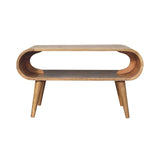 Solid Wood Open Coffee Table - Furniture Home Direct